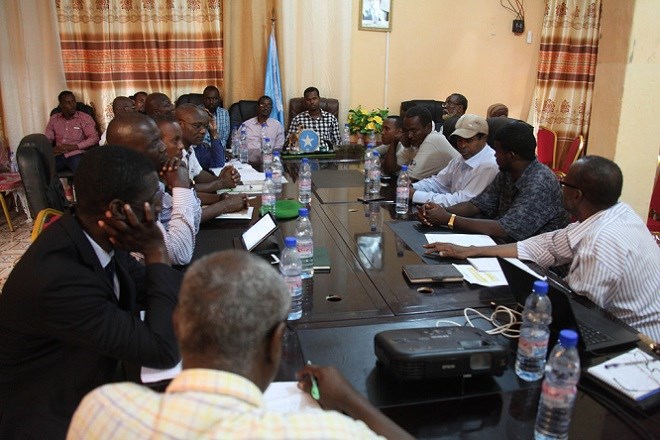 AMISOM iyo QM oo Maamulka Gobolka Hiiraan kala Hadlay Adkeynta Amniga Guud//
