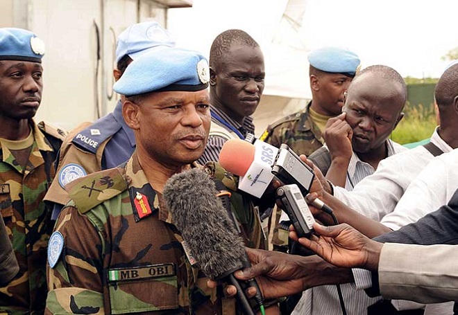 Koonfurta Sudan oo taliyihii QM u qaabilsanaa ciidamada nabad ilaalinta shaqadii laga ceyriyey.