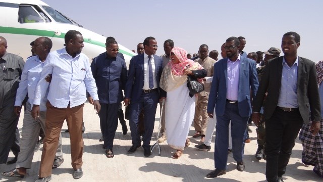Xarunta kmg ee G/mudug oo ay gaareen Xildhibaano ka tirsan labada Aqal.