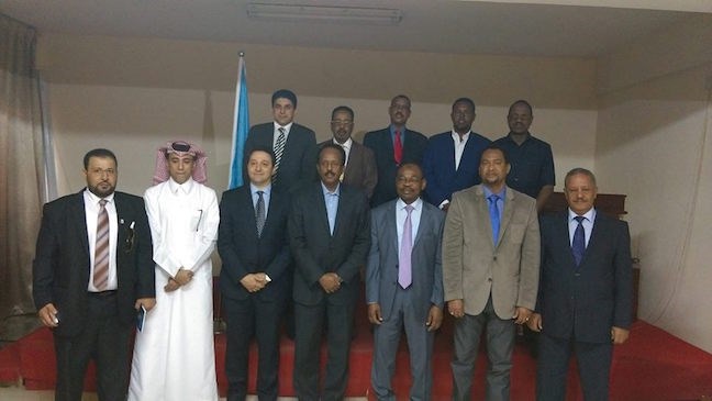 Madaxweynaha Soonaaliya Farmaajo oo markii ugu horeysey la kulmey Dublamaasiyiinta Jaamacadda Carabta.