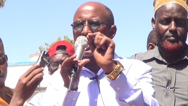 Beledweyne oo si aad ah looga soo dhaweeyey Madaxweynaha Cusub ee Soomaaliya.
