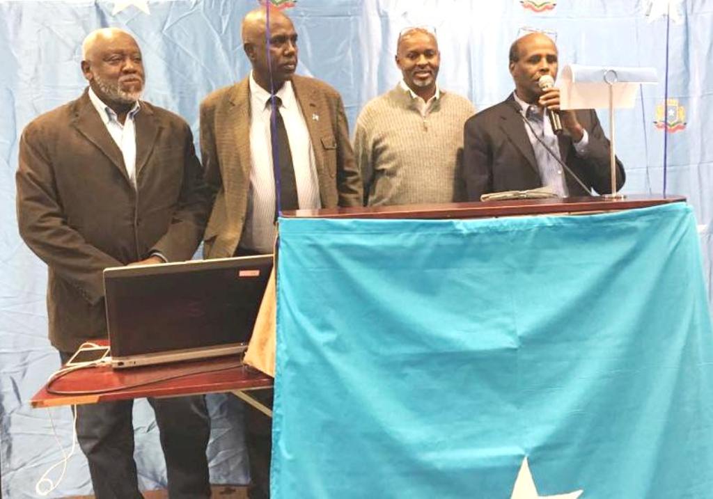 Xaflad Taageero M/weyne Farmaajo oo ka dhacdey Atlanta Georgia ee dalka Mareykanka.
