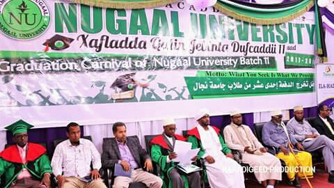 Jaamacadda Nugaal University oo Hablihii Ugu Badnaa Abid ay Ka Qalin Jabiyeen.