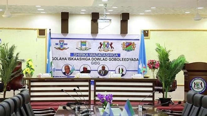 Magaalada Garoowe ee Caasimadda Puntland oo uu Ka Furmayo Shirka Madaxda Dawlad Goboleedyada Soomaaliya.