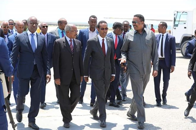 Dalalka Ethiopia iyo Eritrea oo Wasiiro Arrima Debedeedyadoodu Muqdisho Maanta Soo Gaareen.