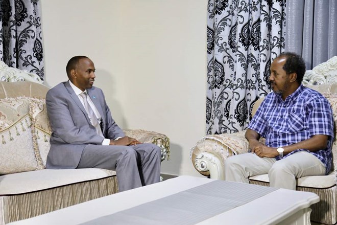 Ex-Madaxweyne Xasan Sheekh Oo Ka Hadlay Khilaafka U Dhaxeeya Dowladda Federaalka Iyo Maamul Goboleedyada Dalka.