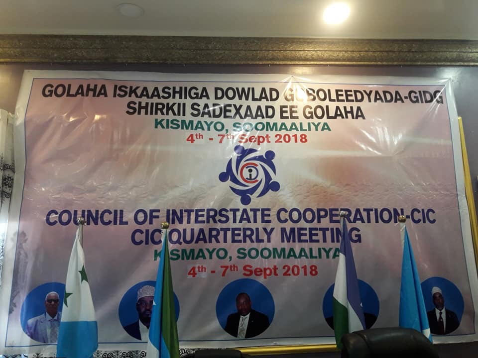 War Saxaafadeed Kasoo Baxey Golaha Iskaashiga Dawlad Goboleedyada oo Lagu Taageeray Mooshinka Laga Keenay M/weyne Farmaajo.