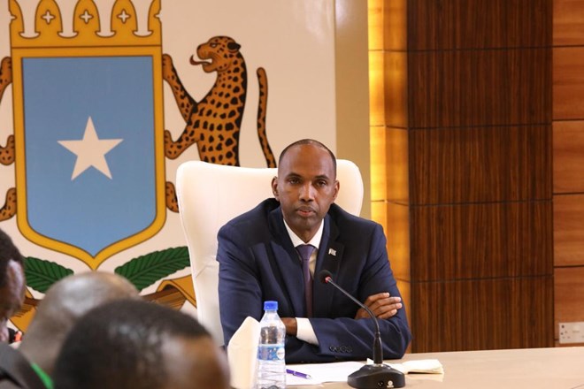 Wafdi uu Horkacayo R/wasaaraha Soomaaliya Xasan Cali Khayre oo Ku Wajahan Dalka Qatar.