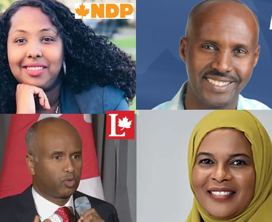 Murashaxiin Asalkoodu Soomaali Yahey oo U Tartamaya Doorashada Federalka Dalka Canada.