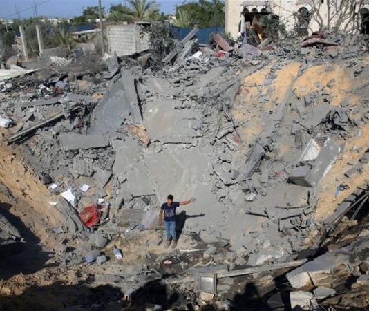 Diyaaradaha Dagaalka Israa’iil Oo Duqeyn Xoogan Ka Bilaabay Magaalada Gaza.