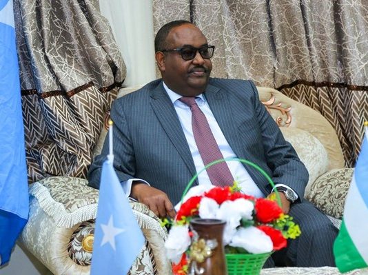 Madaxweynaha Deni Oo Magaalada Bosaso Ka Dhagax Dhigay Xarumo Kala Duwan Adeegga Bulshada ah.