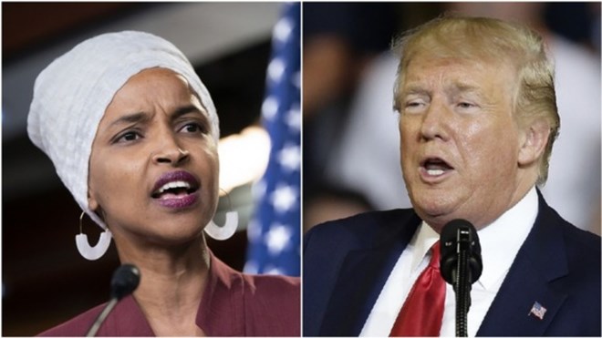 ilhan iyo trump