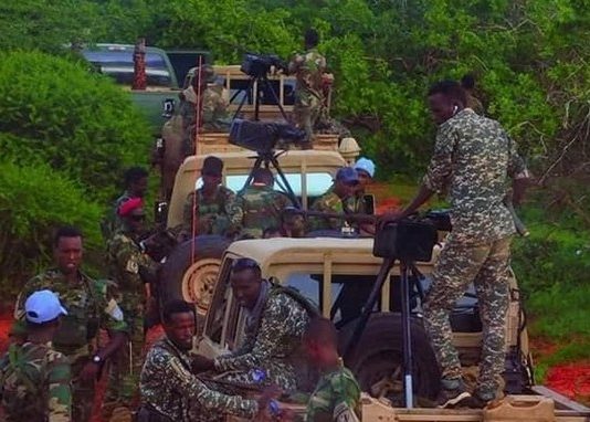Deegaanka Jannaay Cabdalle oo Ciidamada Jubaland iyo kuwa Xoogga Dalku kala Wareegeen Al-shabaab.