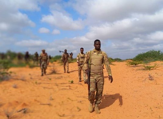 Hawgalka Ka Socda Duleedka Xawaadley oo Dawlada Federalku Sheegtay in lagu dilay 25 Al-shabaab ah.