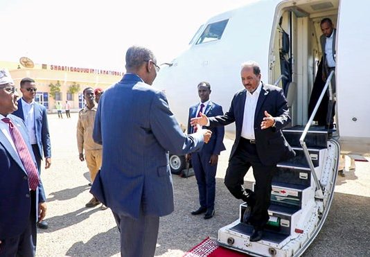 M/weyne Xasan Sheekh oo Markii Labaad Magaalada Baydhabo Booqasho ku Jooga iyo Shirar ka Socda Magaalada.