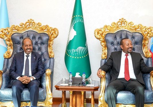 Magaalada Addis-ababa ee Dalka Ethiopia oo M/weyne Xasan Sheekh Gaarey.
