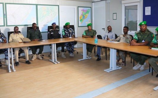 Ciidamada Amisom ee ATMIS iyo Boliiska Soomaaliya oo ku Heshiiyey in Sare Loo Qaado Amniga H/shabeele.