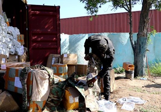 Ciidanka Hay’adda NISA oo Sheegtay in ay Qabatey Saanad Millateri Loo wadey Al-shabaab.