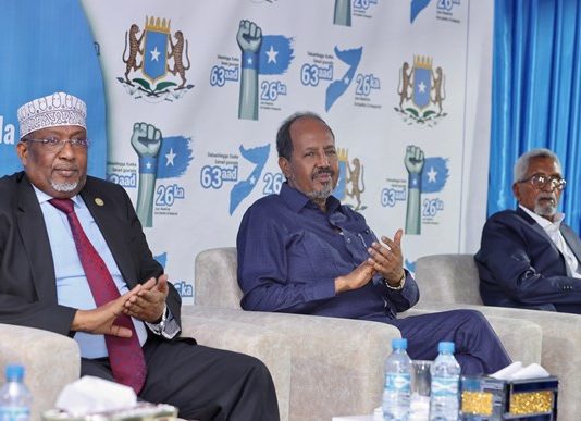 The Heads of Somalia’s Supreme Nation Participated in the Commemoration of the 26th of June.
