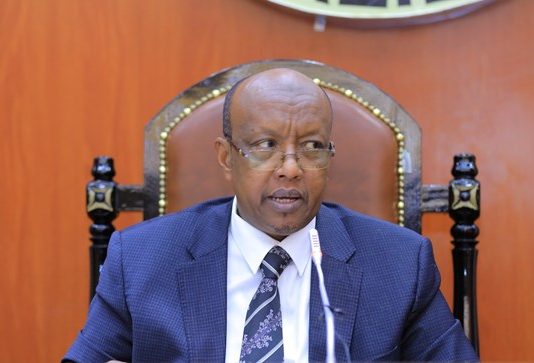 C/risaaq Khaliif Gudoomiyaha Golaha Wakiilada Somaliland oo Sharci Darro ku Tilmaamey Dacwadda Laga Gudbiyey.