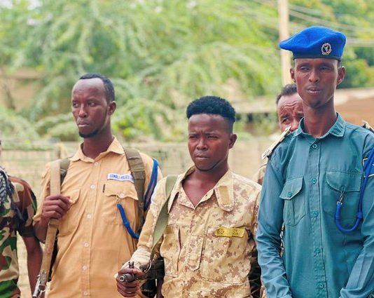 A policeman from the Hirshabele administration joined the new administration in Hiran State.
