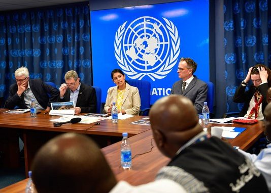 A project related to Somalia’s humanitarian issues signed by the UK and the UN.