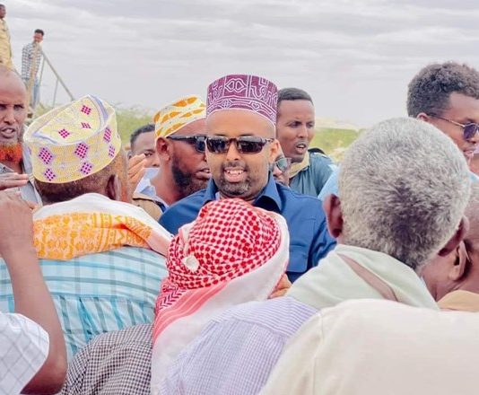 Ugaas Yuusuf Ugaas Xasan iyo wafdi uu Horkacayo oo Beledweyne Maanta Gaarey.