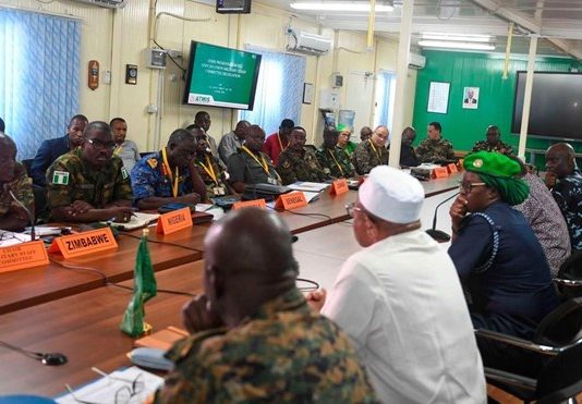 Q/Midoobey iyo Midowga Africa oo Kawada Hadalaya wajiga Labaad ee Bixitaanka Ciidamada ATMIS.