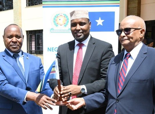 Ku biiritaanka Bulshada Bariga Africa ee Soomaaliya oo Gabangabo Mareysa.
