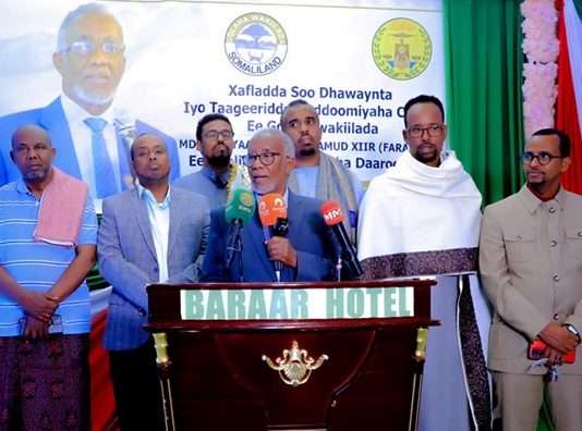 Guddoomiyaha Golaha Wakiilada Somaliland Faratoon oo Sheegay in Gobolka Sool Burbur weyn Loo Gaystey.