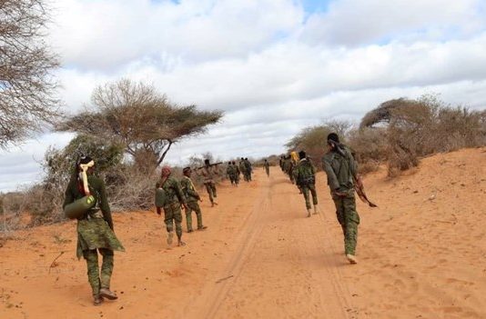 Ciidamada Dawladda iyo Kuwa Deegaanka oo Kaabiga ku Haya Degmada Ceelbuur ee G/galguduud.