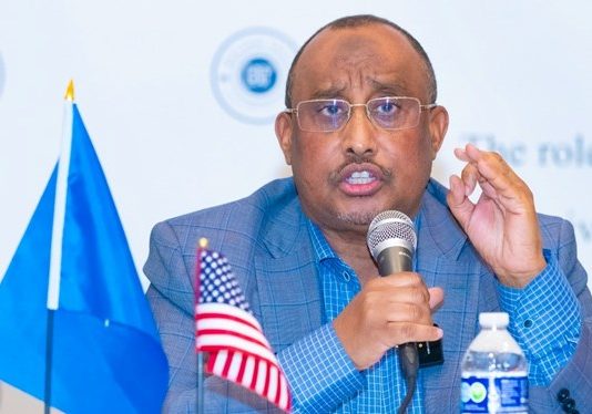 Abdiweli Ali Gas who suggested to President Hassan Sheikh to go to Beledweyne and listen to the concerns of the people of that area.
