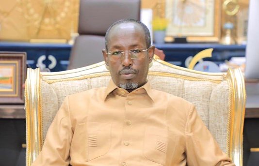 Banadir regional administration that spoke about the destruction of the land of Casa Italia in Hamarweyne district.