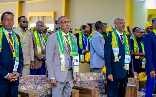 Shirweynihii Xisbiga Kulmiye ee Magaalada Burco oo Lagu Doortey Murashax M/weyne iyo Kuxigeen.