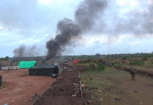 Degmada Awdheegle ee Gobolka Shabeelaha Hoose oo Argagixisadu Qaraxyo ku weerareen.