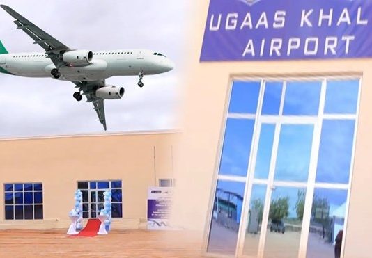 Garoonka Ugaas Khaliif ee Magaalada B/weyne oo Maanta Duulimaadyadii Hakad Galeen.