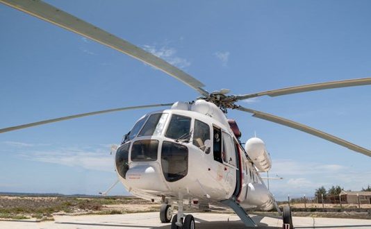 Helicopters given to Burundian troops in Somalia.