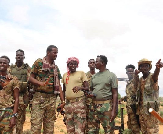 In the south of Mudug Region, where the Eagle commando forces conducted a planned operation.