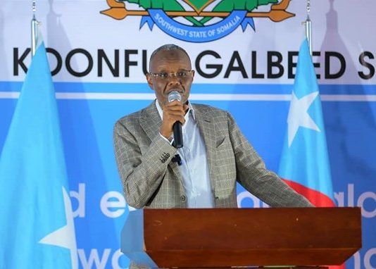 M/weyne C/casiis Lafta Gareen oo ku Dhawaaqey Dagaal Adag in Lagu Qaado Al-shabaab.