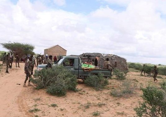 Deegaanka Baraag Maxamed Daa’uud ee Gobolka Mudug oo Ciidamada Dawladda iyo kuwa Deegaanku La Wareegeen.