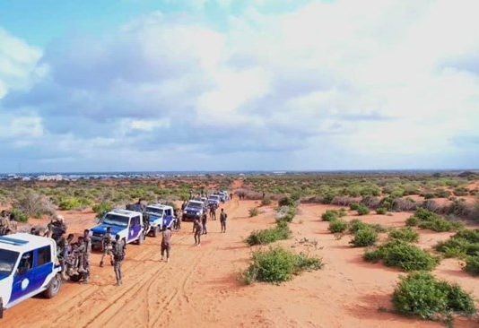 Duleedka Magaalada Muqdisho oo Ciidamada Dawladda Federalku Hawlgallo Ka Wadaan.