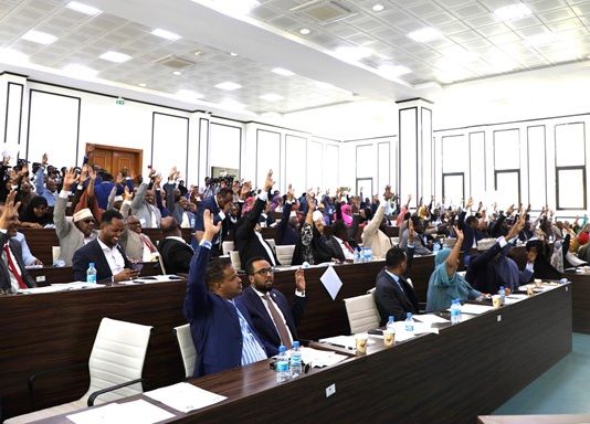 In kabadan Hal Billion Miizaaniyad Dhan oo Labada Aqal ee Barlamaanada Federalku Ansixiyeen.