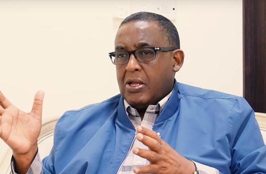 Omar Rasheed the former minister who called to prepare for a war with Abiy Ahmed.