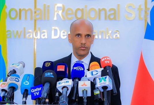 The commemoration of the 31st anniversary of the funeral of the Somali regional government, which was addressed by President Mustafe Cagjar.