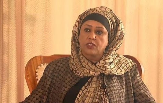 Xildhibaanad Fowsiya Yusuf Xaaji Aadan oo u Sharaxan Gudoomiyaha Ururka Midowga Africa.