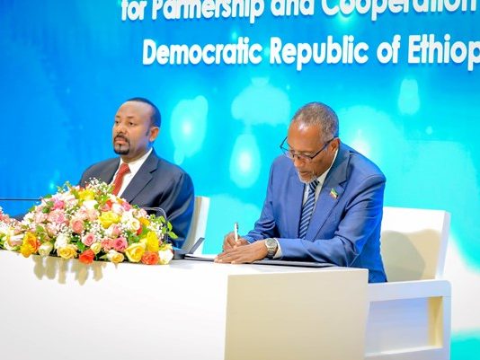 Maamulka Somaliland oo Sheegay in Dawlladda Federalku Joojin karin Heshiiska ay Ethiopia La Galeen.