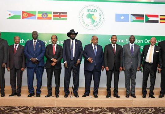 Kulanka Dawladaha IGAD oo Dawladda Mareykanku Aad usoo Dhaweysay iyo Ajende Hor yaal.