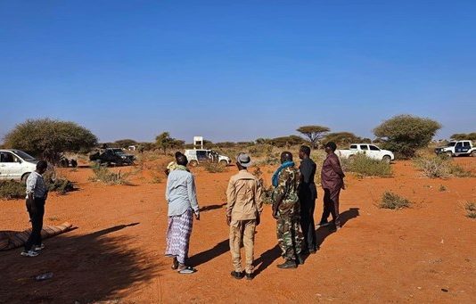 Armed men killed a businessman a day ago and were arrested by the Puntland security forces.