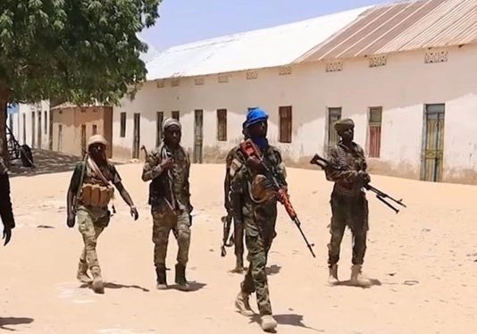 Deegaanka Bacaadweyn ee Gobolka Mudug oo Ciidamadii Dawladda iyo Kuwa Deegaanku Isaga Baxeen.