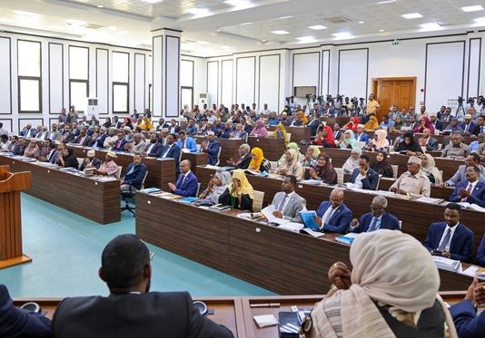 The two Houses of the Federal Parliament distributed a copy of the amended constitution.